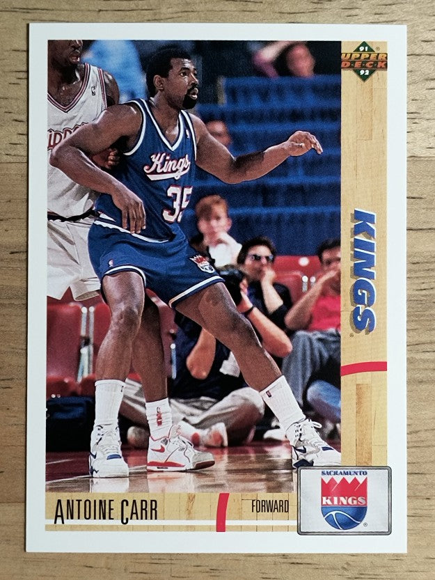 1991-92 Upper Deck #313 Antoine Carr