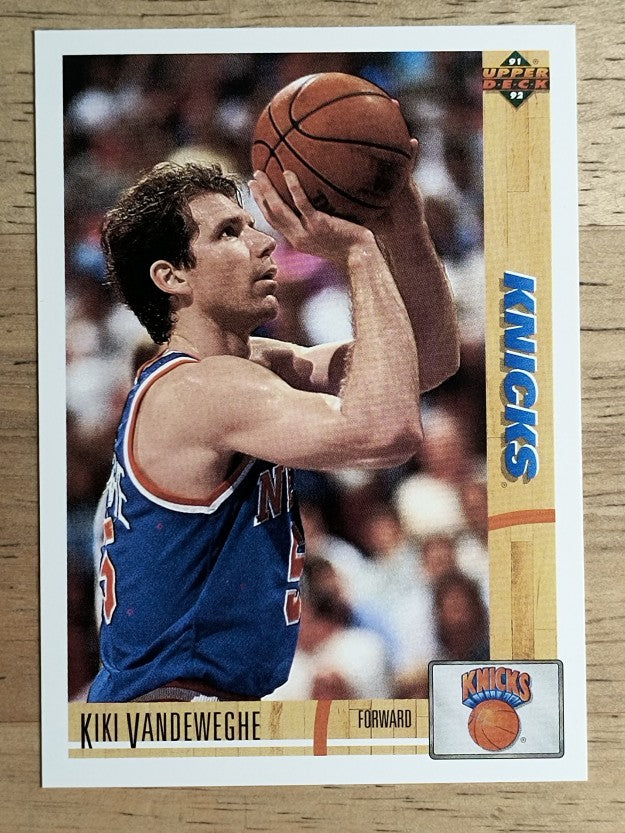 1991-92 Upper Deck #323 Kiki Vandeweghe