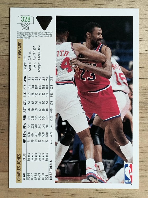 1991-92 Upper Deck #328 Charles Jones
