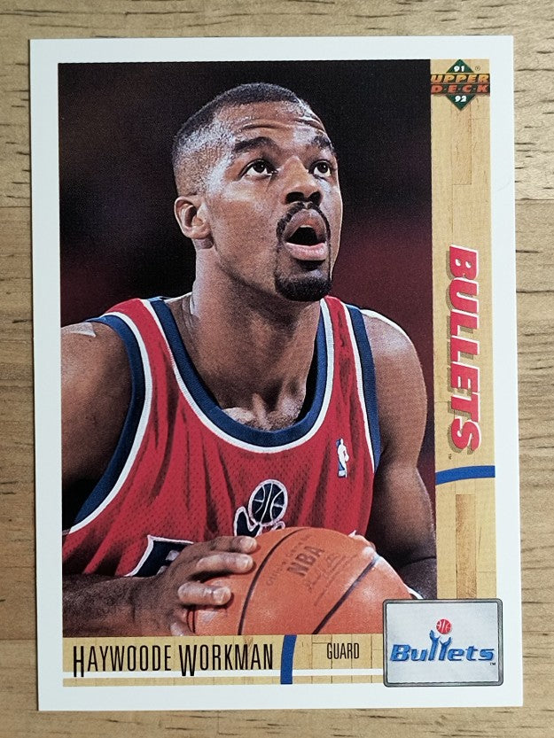 1991-92 Upper Deck #330 Haywoode Workman RC