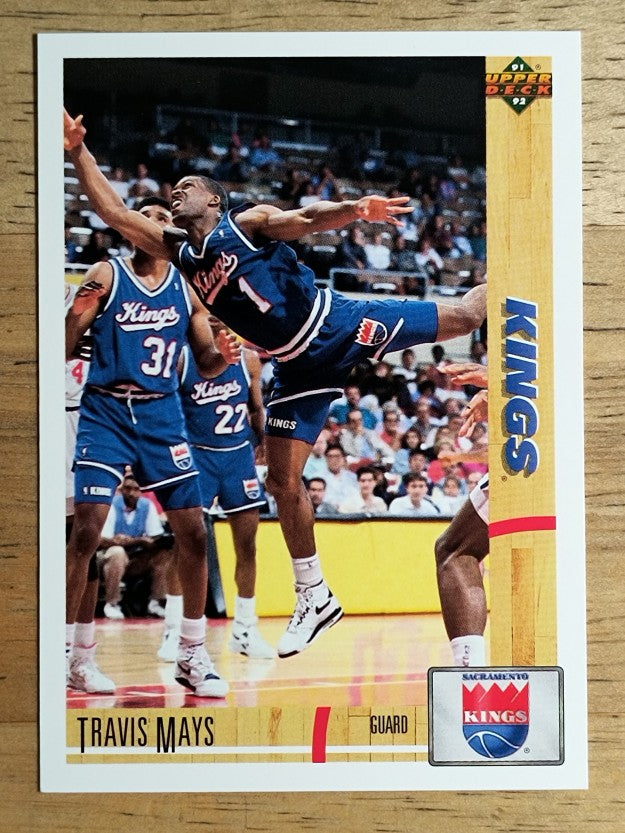 1991-92 Upper Deck #331 Travis Mays