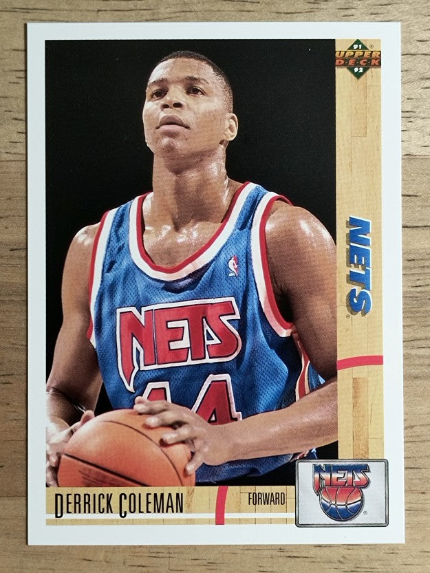 1991-92 Upper Deck #332 Derrick Coleman
