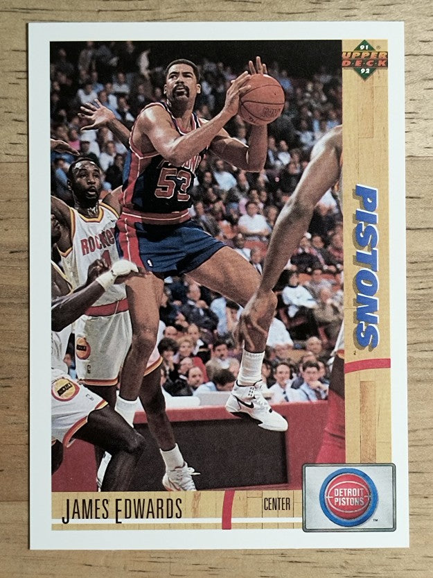 1991-92 Upper Deck #338 James Edwards