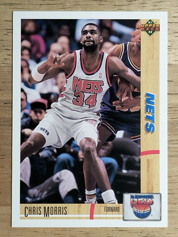 1991-92 Upper Deck #339 Chris Morris