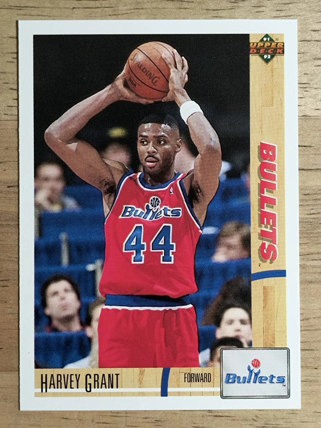 1991-92 Upper Deck #342 Harvey Grant
