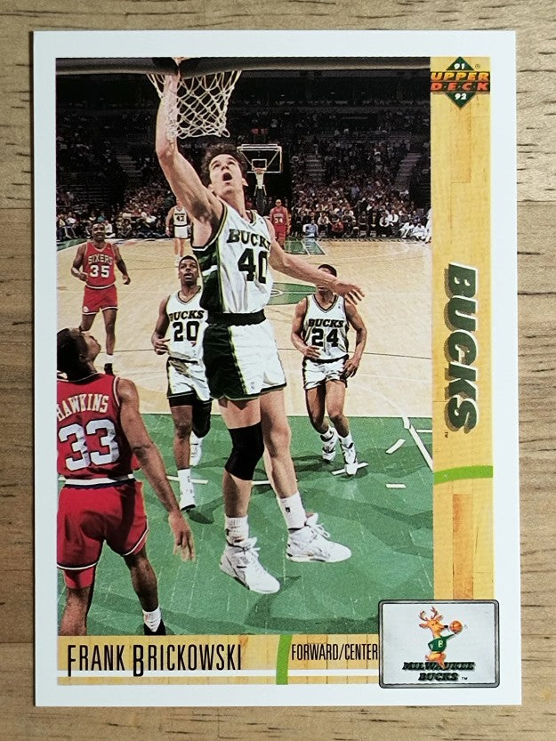 1991-92 Upper Deck #350 Frank Brickowski