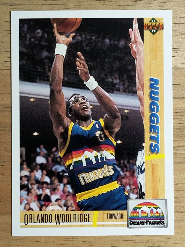 1991-92 Upper Deck #352 Orlando Woolridge