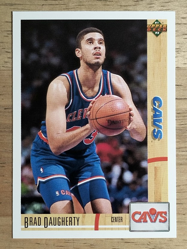 1991-92 Upper Deck #364 Brad Daugherty