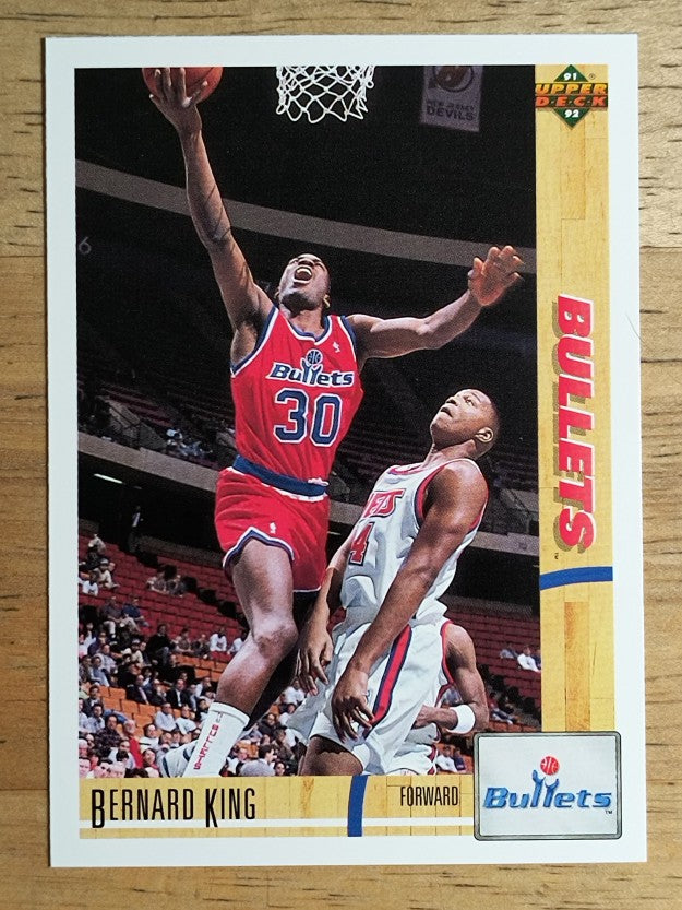 1991-92 Upper Deck #365 Bernard King