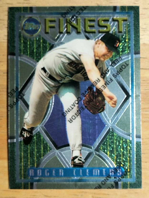 1995 Finest #185 Roger Clemens