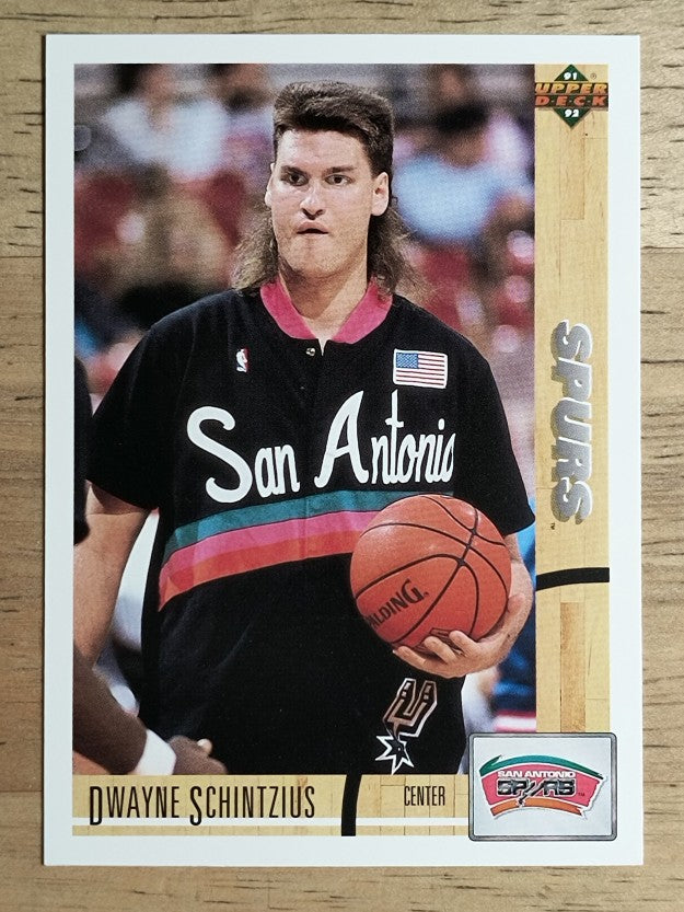 1991-92 Upper Deck #376 Dwayne Schintzius