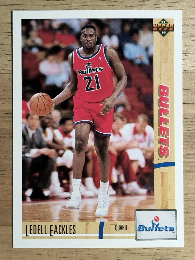 1991-92 Upper Deck #382 Ledell Eackles