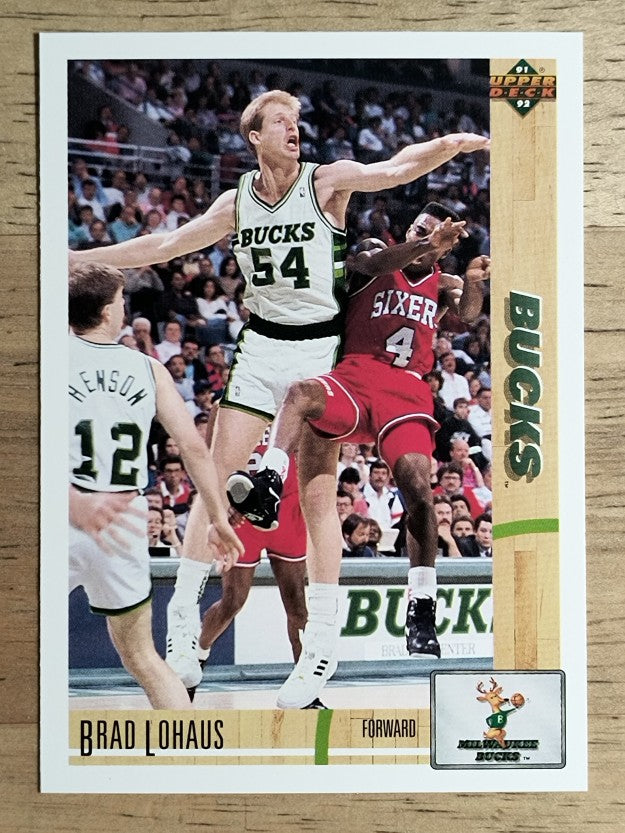1991-92 Upper Deck #383 Brad Lohaus