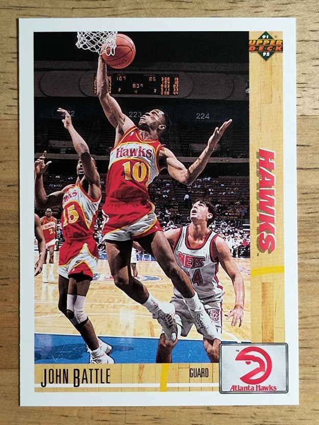 1991-92 Upper Deck #388 John Battle