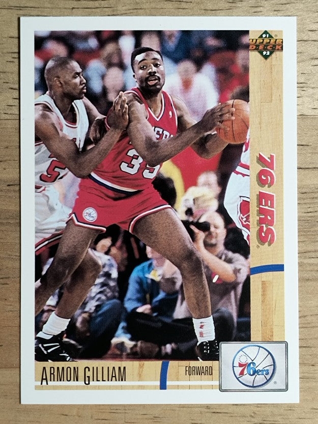 1991-92 Upper Deck #390 Armon Gilliam