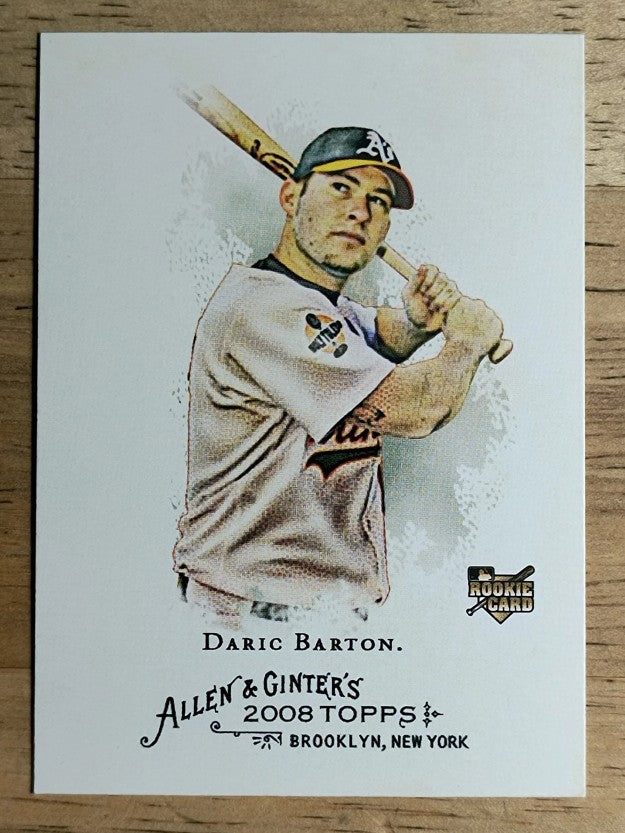 2008 Topps Allen and Ginter #199 Daric Barton