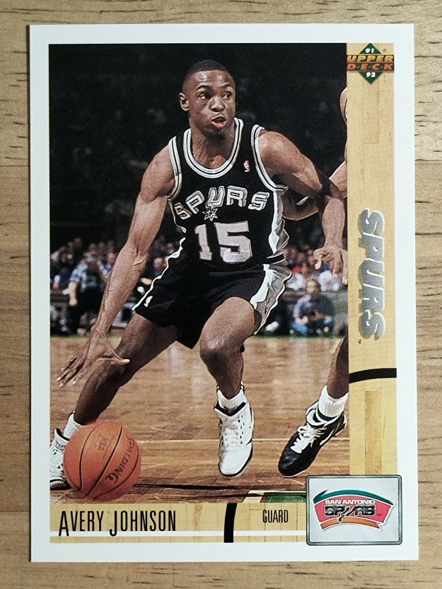1991-92 Upper Deck #394 Avery Johnson