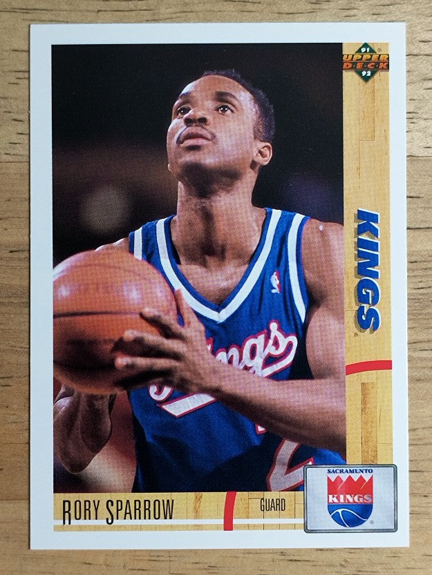 1991-92 Upper Deck #395 Rory Sparrow