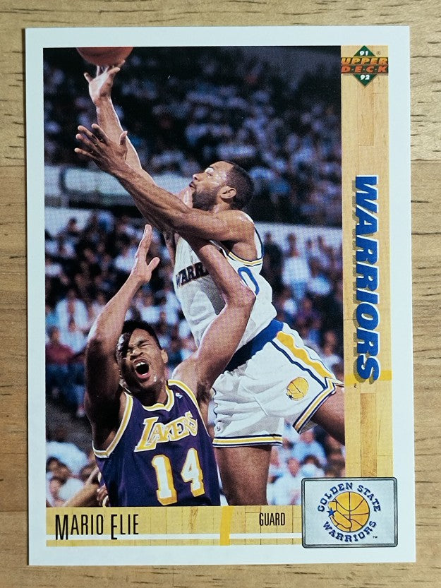 1991-92 Upper Deck #396 Mario Elie RC