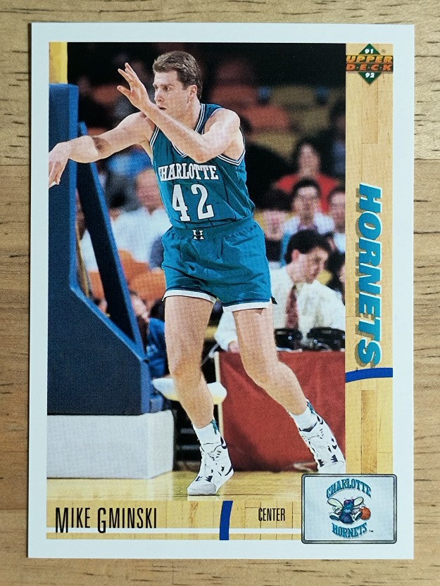 1991-92 Upper Deck #398 Mike Gminski
