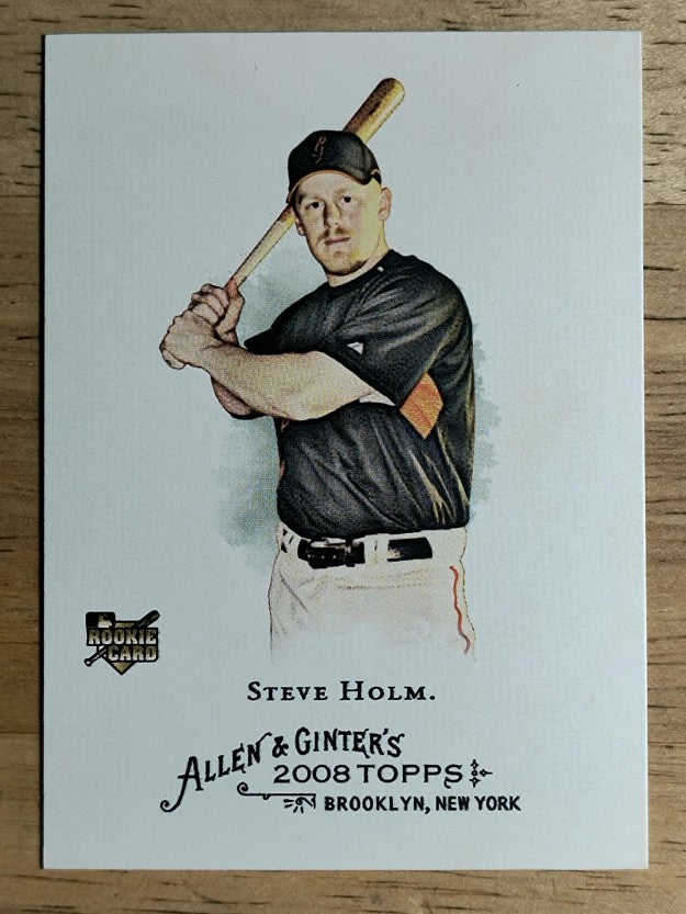2008 Topps Allen and Ginter #198 Steve Holm RC