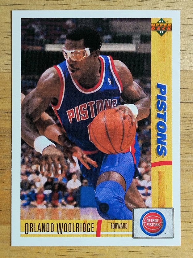 1991-92 Upper Deck #406 Orlando Woolridge