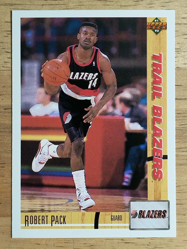 1991-92 Upper Deck #407 Robert Pack RC
