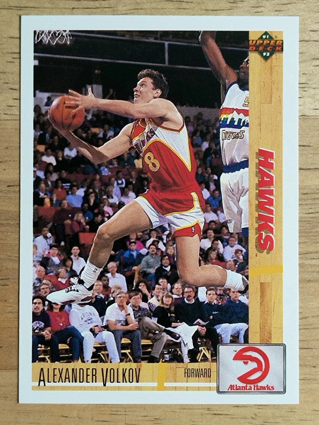 1991-92 Upper Deck #411 Alexander Volkov