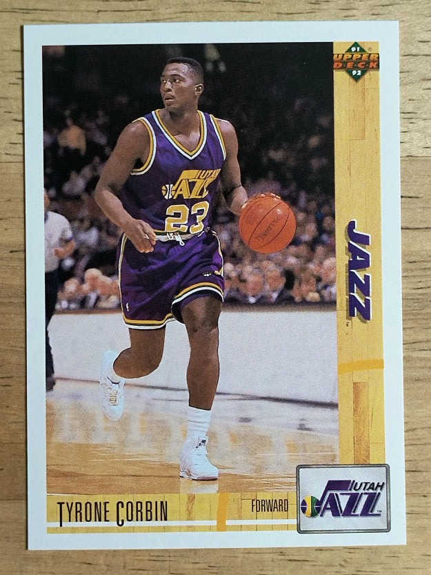 1991-92 Upper Deck #414 Tyrone Corbin