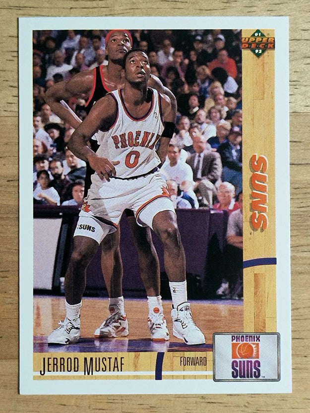 1991-92 Upper Deck #417 Jerrod Mustaf