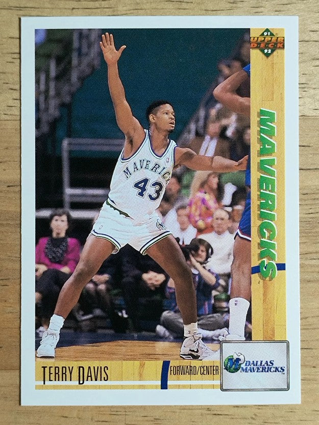 1991-92 Upper Deck #423 Terry Davis