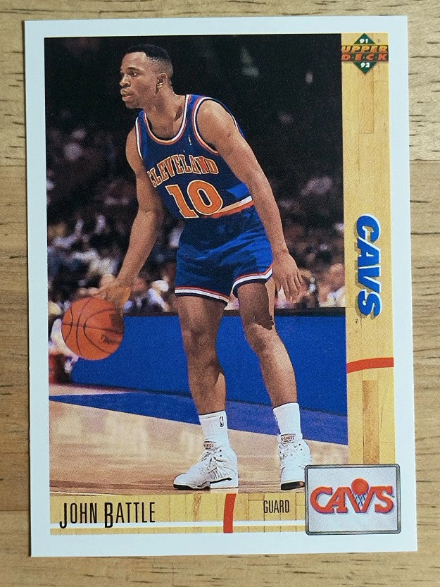 1991-92 Upper Deck #424 John Battle