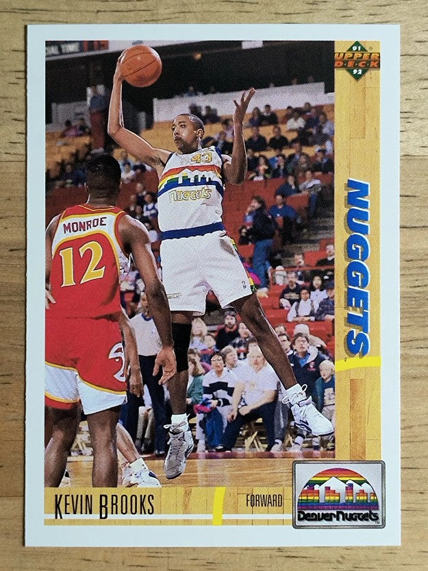 1991-92 Upper Deck #427 Kevin Brooks RC