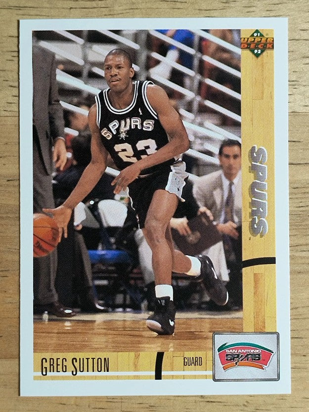 1991-92 Upper Deck #428 Greg Sutton RC