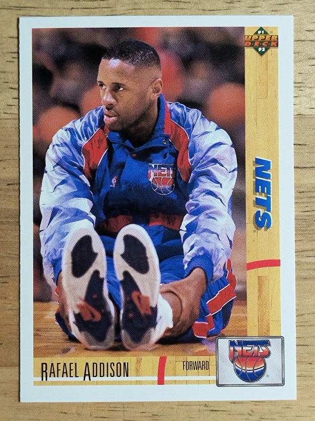 1991-92 Upper Deck #429 Rafael Addison RC
