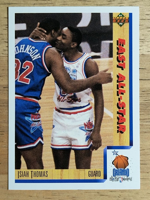 1991-92 Upper Deck #451 Isiah Thomas AS/Magic Johnson