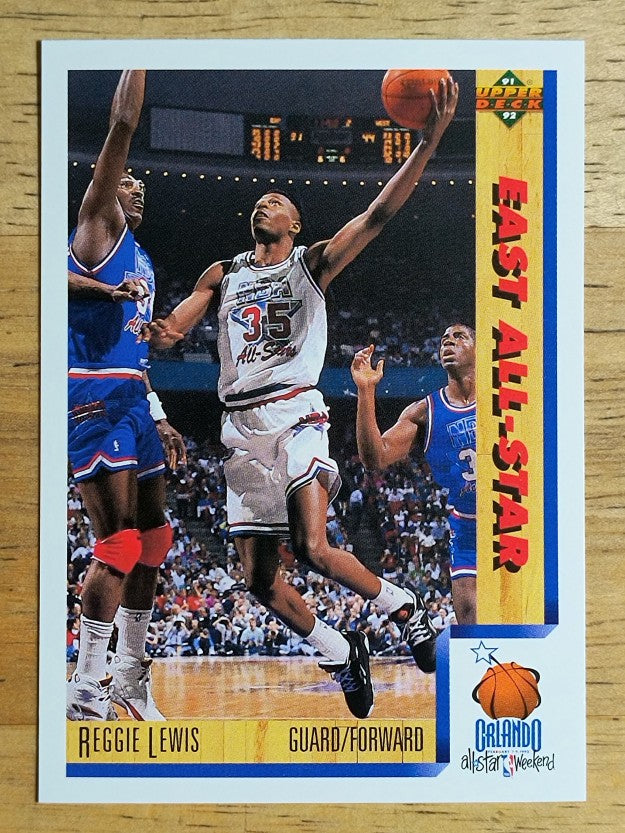 1991-92 Upper Deck #458 Reggie Lewis AS