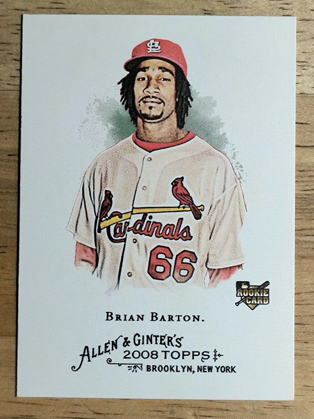 2008 Topps Allen and Ginter #6 Brian Barton RC