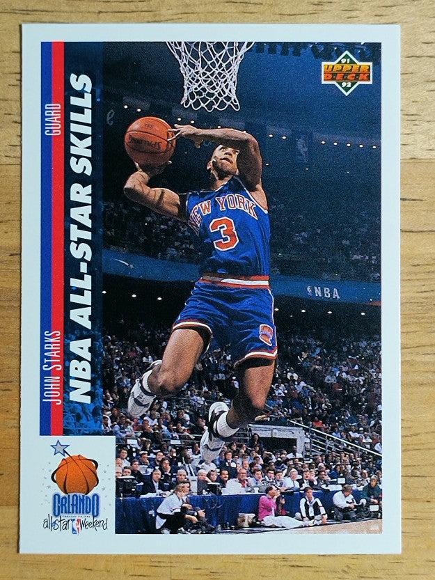1991-92 Upper Deck #482 John Starks SD