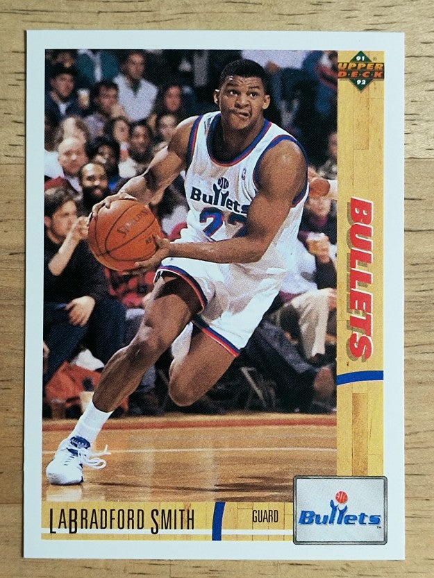 1991-92 Upper Deck #485 LaBradford Smith RC