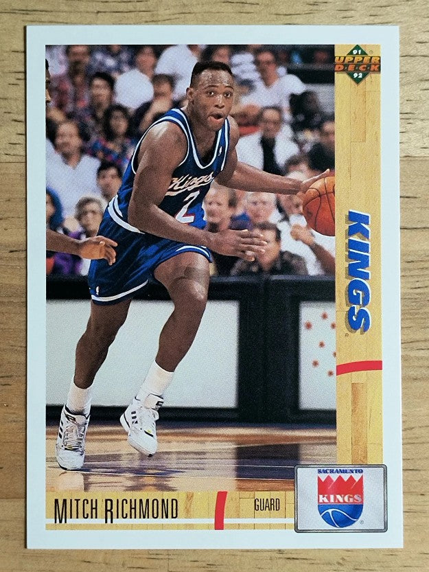 1991-92 Upper Deck #490 Mitch Richmond