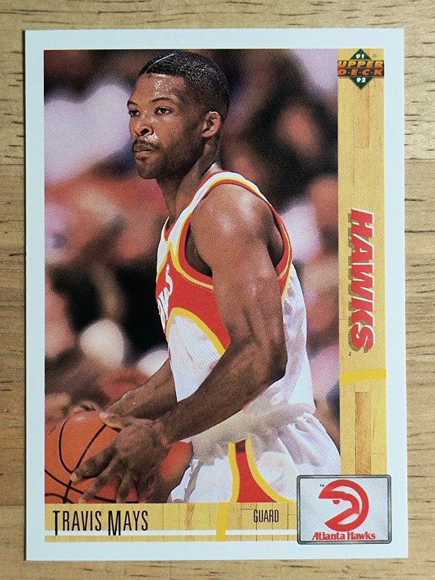 1991-92 Upper Deck #494 Travis Mays