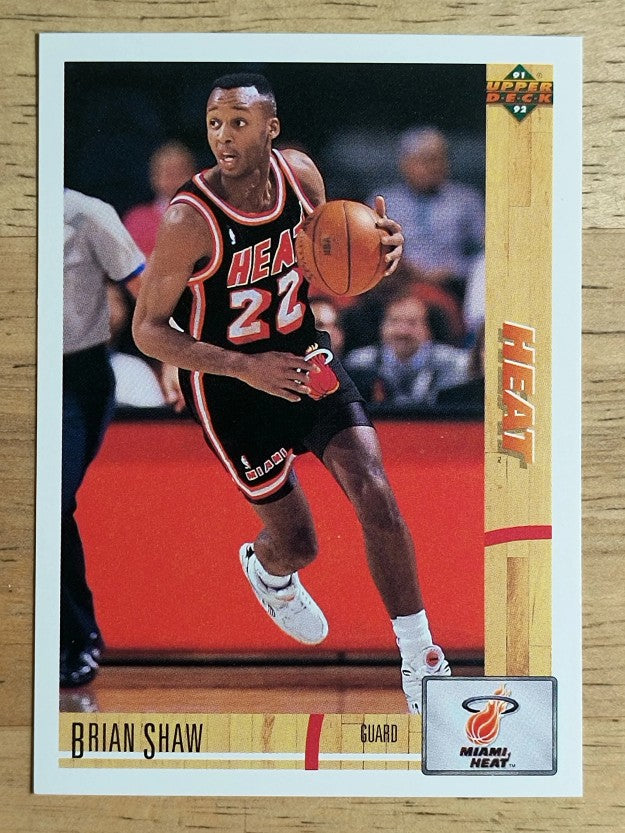 1991-92 Upper Deck #496 Brian Shaw