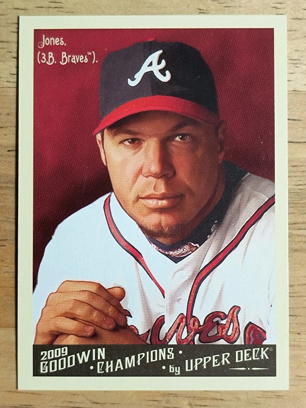2009 Upper Deck Goodwin Champions #6 Chipper Jones