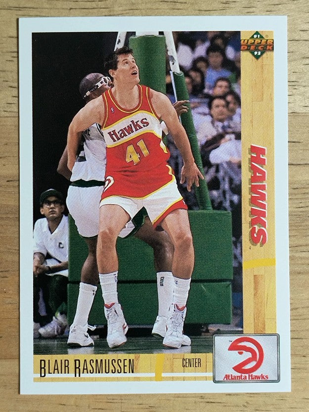 1991-92 Upper Deck #498 Blair Rasmussen