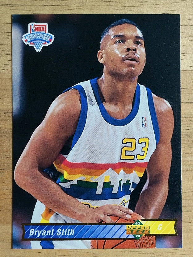 1992-93 Upper Deck #9 Bryant Stith RC