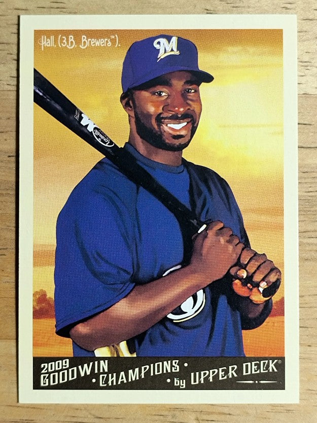 2009 Upper Deck Goodwin Champions #180 Bill Hall SP