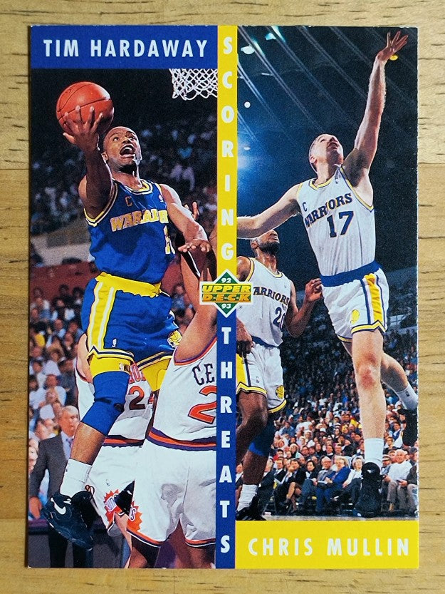 1992-93 Upper Deck #65 Tim Hardaway ST/Chris Mullin