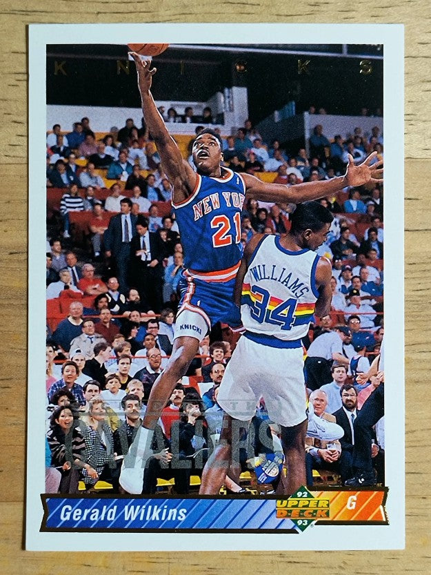 1992-93 Upper Deck #73 Gerald Wilkins