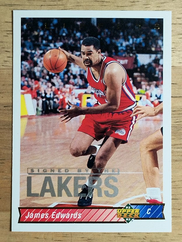 1992-93 Upper Deck #84 James Edwards